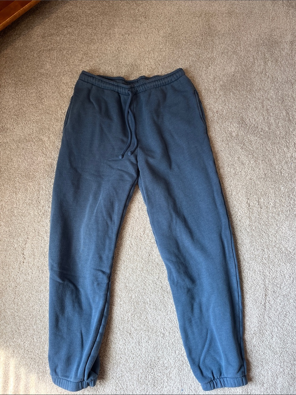 American Eagle Outfitters Navy Blue Fleece Joggers